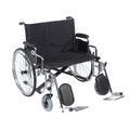 Drive Medical Sentra EC Heavy Duty Extra Wide Wheelchair - 28" Seat std28ecdda-elr